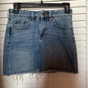Pacsun denim miniskirt